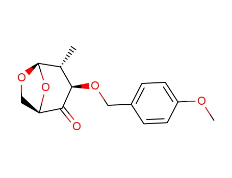 1,6-anhydro-2-desoxy-2-C-methyl-3-O-(4-methoxybenzyl)-β-D-xylo-hexapyranoz-4-ylose