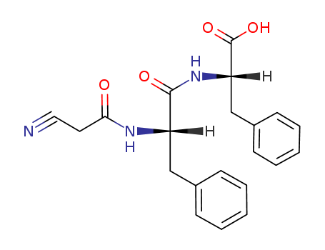 L-Phenylalanine,N-[N-(cyanoacetyl)-L-phenylalanyl]- (9CI)