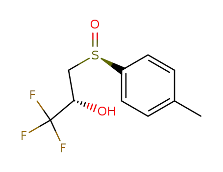 (2R)-1,1,1-trifluoro-3(R)-<(4-methylphenyl)sulfinyl>propan-2-ol