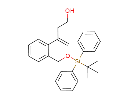 3-(2-((tert-butyldiphenylsilyloxy)methyl)phenyl)but-3-en-1-ol