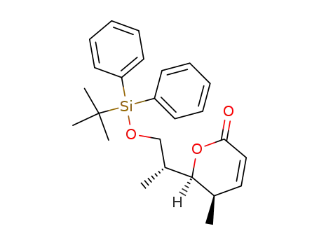 <5R,6S(S)>-6-<3-(tert-butyldiphenylsilyloxy)propyl>-5,6-dihydro-5-methyl-2-pyranone