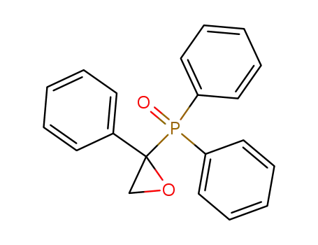 Molecular Structure of 97531-42-5 (2-(Diphenyl-phosphinoyl)-2-phenyl-oxirane)