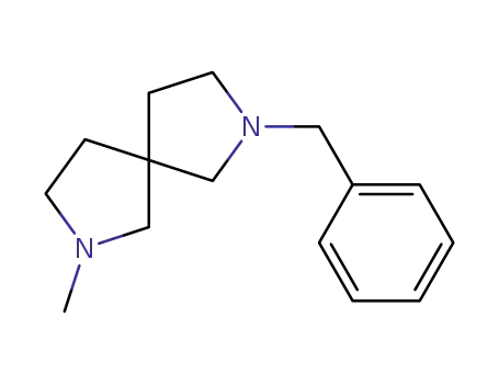Molecular Structure of 99735-27-0 (2-benzyl-7-methyl-2,7-diazaspiro[4.4]nonane)