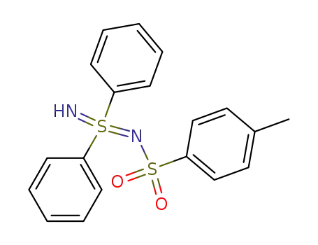 Benzene, 1,1'-[[(4-methylphenyl)sulfonyl]sulfonodiimidoyl]bis-