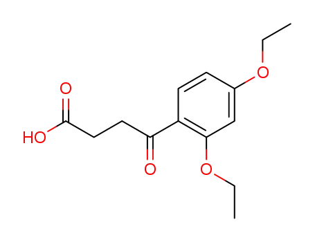 Molecular Structure of 39560-29-7 (4-(2,4-diethoxy-phenyl)-4-oxo-butyric acid)