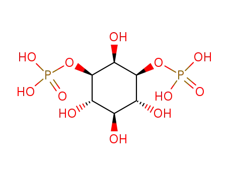 Molecular Structure of 103597-56-4 ([(1R,2S,4R,5S)-2,3,4,6-tetrahydroxy-5-phosphonooxy-cyclohexyl]oxyphosphonic acid)