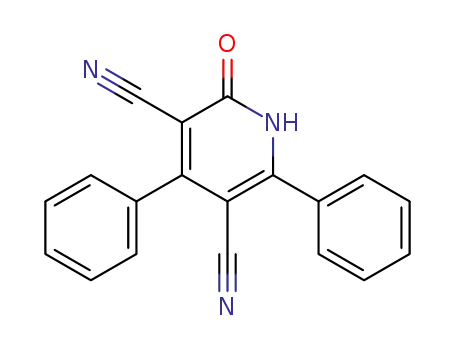 2-Oxo-4,6-diphenyl-1,2-dihydropyridine-3,5-dicarbonitrile