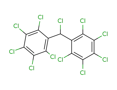 Molecular Structure of 33119-38-9 (α-chlorobis(pentachlorophenyl)methane)