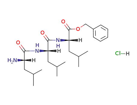 L-Leucine, N-(N-L-leucyl-L-leucyl)-, phenylmethyl ester,
monohydrochloride