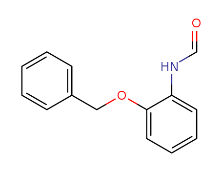 N-(2-phenylmethoxyphenyl)formamide cas  82725-38-0