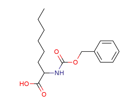 (+/-)-N-(benzyloxycarbonyl)-α-aminooctanoic acid