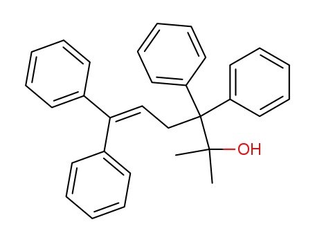 2-methyl-3,3,6,6-tetraphenyl-5-hexen-2-ol