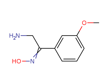 2-AMINO-1-(3-METHOXY-PHENYL)-ETHANONE OXIME