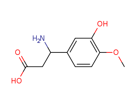 (R)-3-(3-HYDROXY-4-METHOXYPHENYL)-BETA-ALANINE