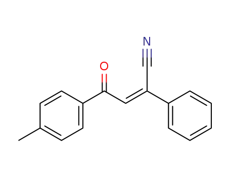 (Z)-3-Cyano-1-(4-methylphenyl)-3-phenyl-2-propen-1-one