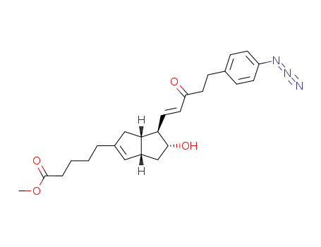 17-(4-azidophenyl)-15-dehydro-18,19,20-trinorisocarbacyclin methyl ester