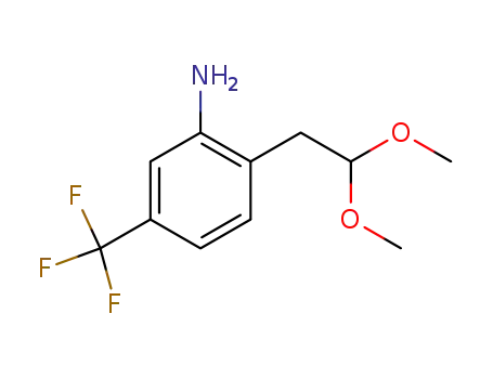 2-(2,2-Dimethoxy-ethyl)-5-trifluoromethyl-phenylamine