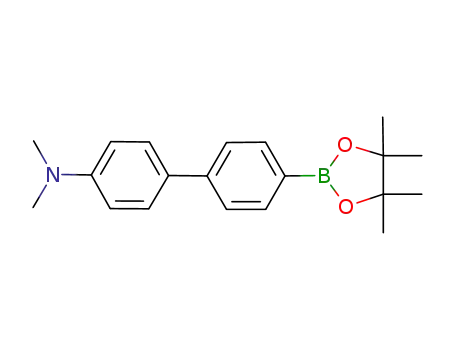 Molecular Structure of 1190375-94-0 (2-(4'-N,N-dimethylamino-1,1'-biphenyl-4-yl)-4,4,5,5-tetramethyl-1,3,2-dioxaborolane)