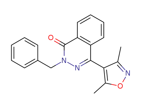 2-benzyl-4-(3,5-dimethylisoxazol-4-yl)-2H-phthalazin-1-one