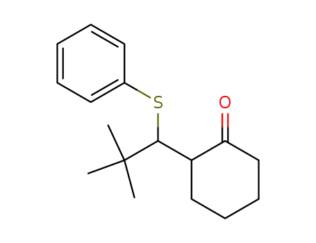 2-(1-phenylthio-2,2-dimethylpropyl)cyclohexanone