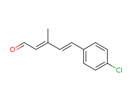 2(E),4(E)-5-(p-Chlorophenyl)-3-methyl-2,4-pentadienal