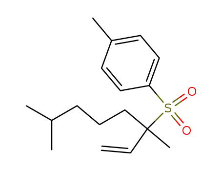 Benzene, 1-[(1-ethenyl-1,5-dimethylhexyl)sulfonyl]-4-methyl-