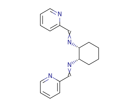1,2-Cyclohexanediamine,N,N'-bis(2-pyridinylmethylene)-, (1R,2S)-rel- (9CI) cas  90605-88-2