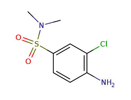4-AMINO-3-CHLORO-N,N-DIMETHYLBENZENESULFONAMIDE  CAS NO.19021-35-3