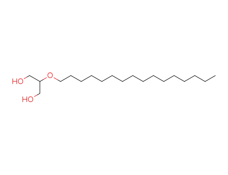 Molecular Structure of 1931-78-8 (1,3-Propanediol, 2-(hexadecyloxy)-)
