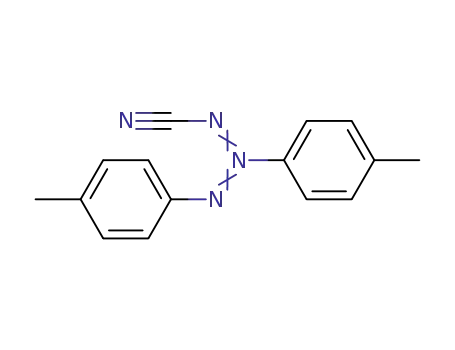 Molecular Structure of 123903-34-4 (1-cyano-2,3-di-p-tolylazimine)