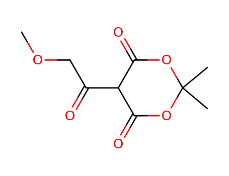 1,3-Dioxane-4,6-dione, 5-(methoxyacetyl)-2,2-dimethyl-