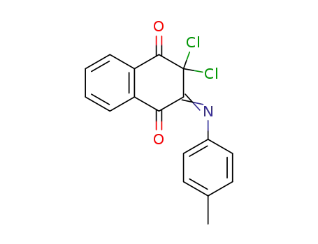2-(p-methylphenylimino)-3,3-dichloro-2,3-dihydro-1,4-naphthoquinone
