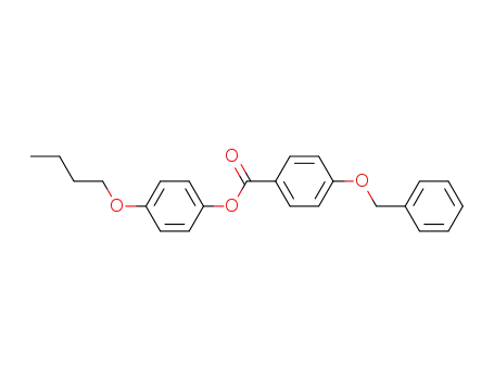 Benzoic acid, 4-(phenylmethoxy)-, 4-butoxyphenyl ester