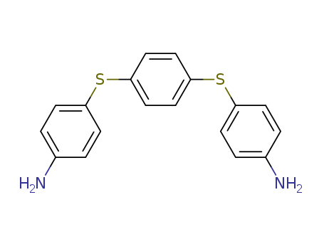 Molecular Structure of 17619-11-3 (Benzenamine, 4,4'-[1,4-phenylenebis(thio)]bis-)