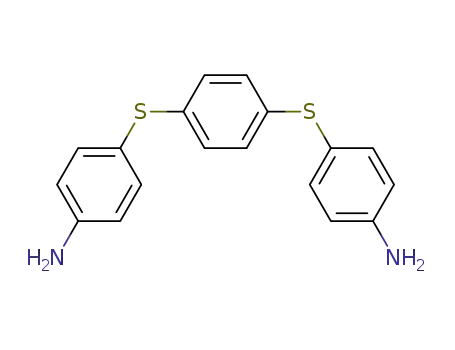 Molecular Structure of 17619-11-3 (Benzenamine, 4,4'-[1,4-phenylenebis(thio)]bis-)