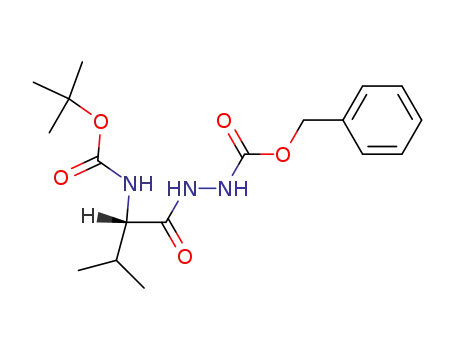 tert.-Butyloxycarbonyl-L-valin-(benzyloxycarbonyl-hydrazid)