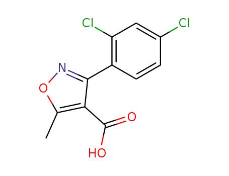 3-(2,4-dichloro-phenyl)-5-methyl-isoxazole-4-carboxylic acid