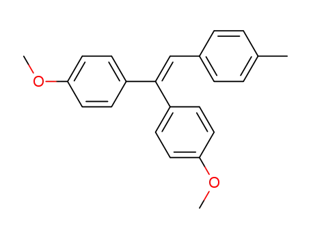 Benzene, 1,1'-[(4-methylphenyl)ethenylidene]bis[4-methoxy-