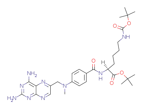 N<sup>α</sup>-(4-amino-4-deoxy-N<sup>10</sup>-methylpteroyl)-N<sup>ε</sup>-(tert-butoxycarbonyl)-L-lysine tert-butyl ester