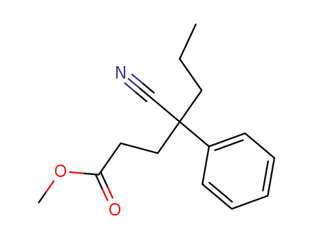 Methyl 4-cyano-4-phenyl-4-propyl-butyrate