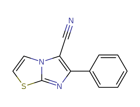 Imidazo[2,1-b]thiazole-5-carbonitrile,6-phenyl- cas  83253-35-4
