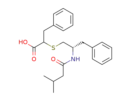 2-[(S)-2-(3-Methyl-butyrylamino)-3-phenyl-propylsulfanyl]-3-phenyl-propionic acid