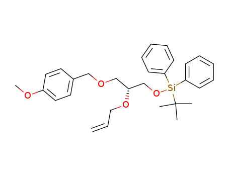 (R)-2-Allyloxy-1-tert-butyl-diphenyl-silyloxy-3-(4-methoxy-benzyloxy)-propane