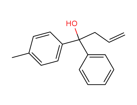 Molecular Structure of 872823-54-6 (1-phenyl-1-p-tolylbut-3-en-1-ol)