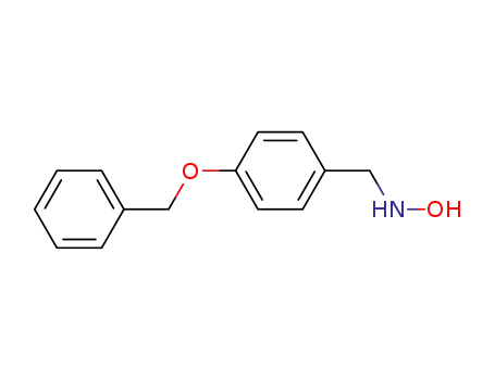 Benzenemethanamine, N-hydroxy-4-(phenylmethoxy)-