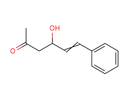 Molecular Structure of 25290-19-1 (5-Hexen-2-one, 4-hydroxy-6-phenyl-)