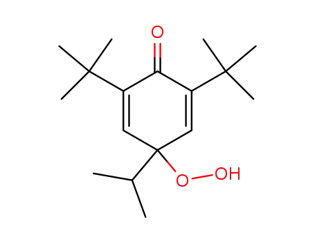 4-isopropyl-2,6-di-tert-butyl-4-hydroperoxy-2,5-cyclohexadienone