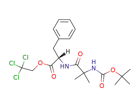N-(tert-butyloxycarbonyl)-α-aminoisobutyryl-L-phenylalanine 2,2,2-trichloroethyl ester