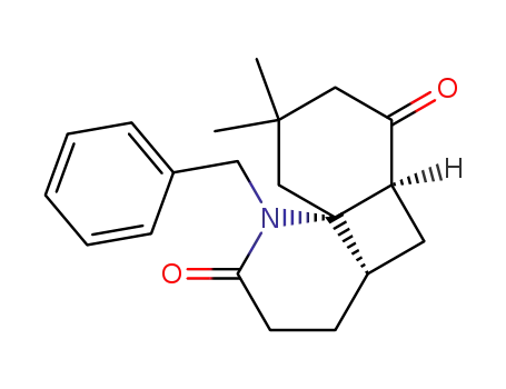cis-syn-2-benzyl-11,11-dimethyl-2-azatricyclo<6.4.0.0<sup>1,6</sup>>dodecane-3,9-dione