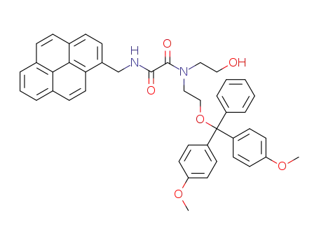 N-1-pyrenemethyl-N'-2-(4,4'-dimethoxytrityloxy)ethyl-N'-(2-hydroxyethyl)oxalamide